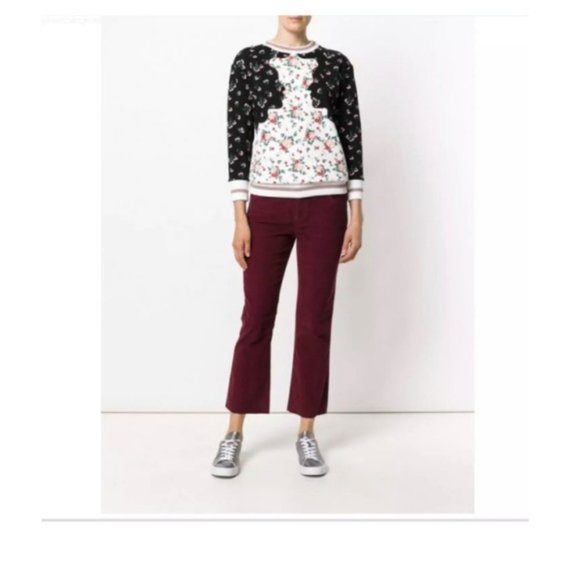 Current Elliott Cropped Flared Corduroy Jeans 25 - Picture 2 of 14